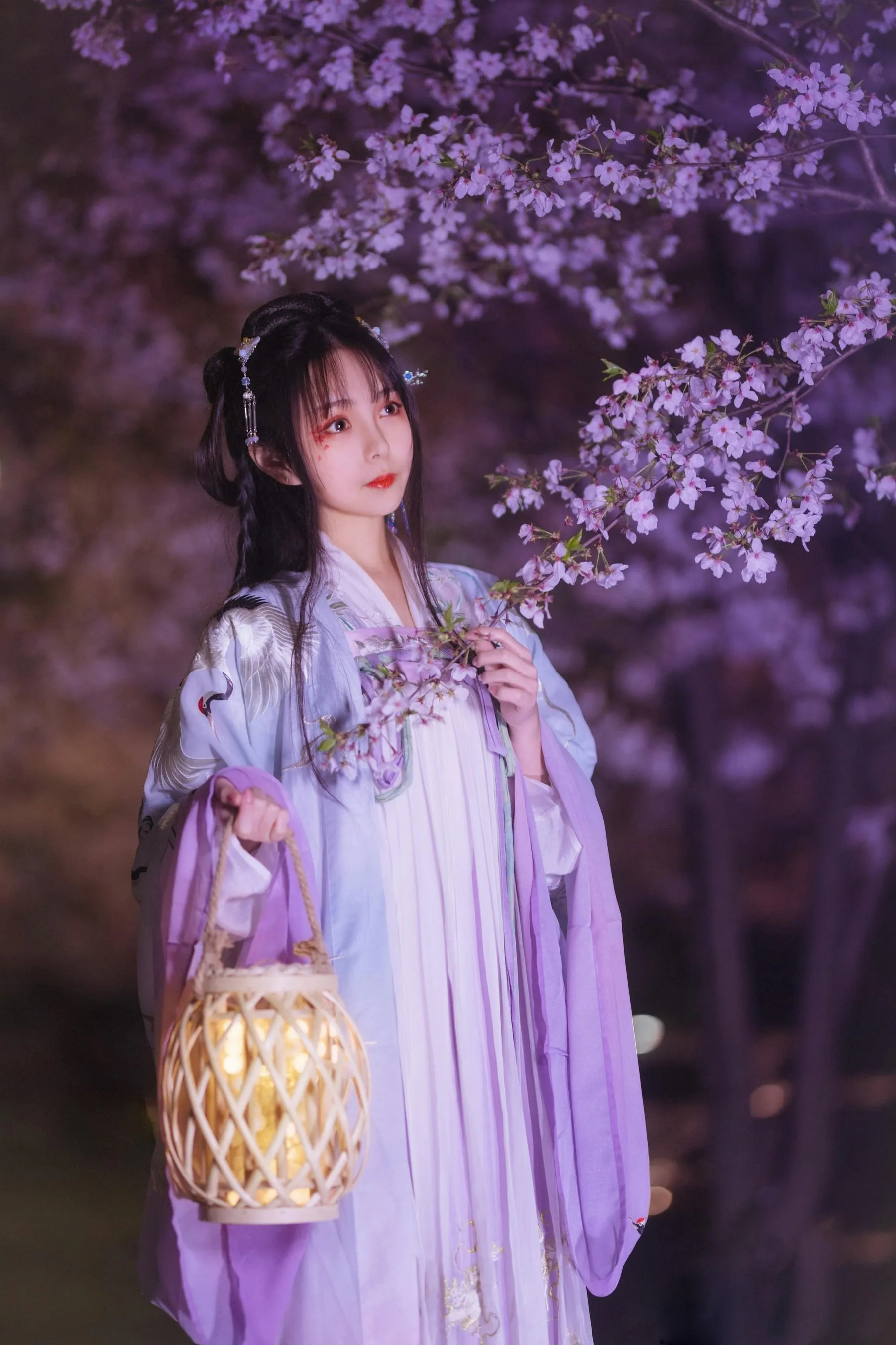 [YITUYU艺图语]2022.08.10 夜樱 阡墨红尘 [20P]插图